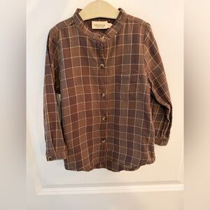 MarMar boys plaid shirt